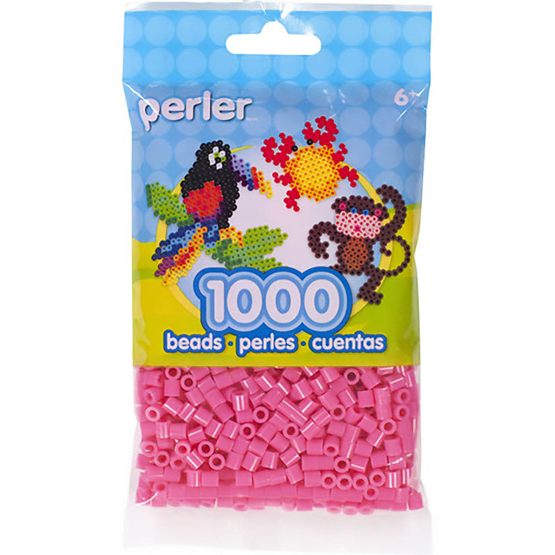 1,000 Perler Beads - Pink