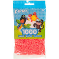 1,000 Perler Beads - Hot Coral